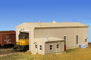 Monroe Models - N The Diesel Engine House - 9219