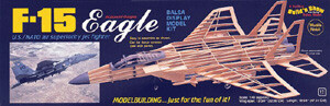Guillows Models - F-15 Eagle Display Model 1:40 - 1401