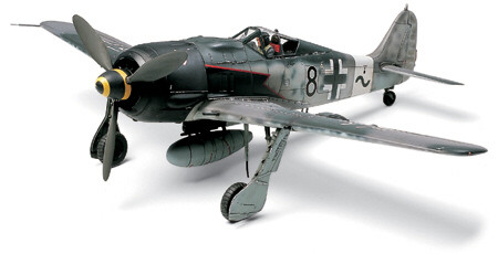 Tamiya Paint - Hobby Kits - Focke Wulf Fw-190A-8 R2 1:48 - 61095