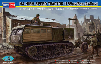 Hobby Boss Models - M4 High Speed Tractor W/Winch - 82408