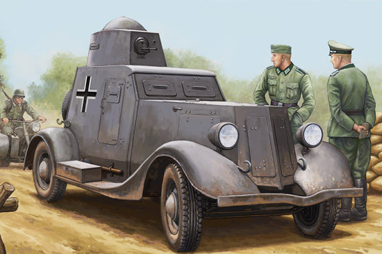 Hobby Boss Models - Soviet Ba-20M Armored Car 1:35 - 83884