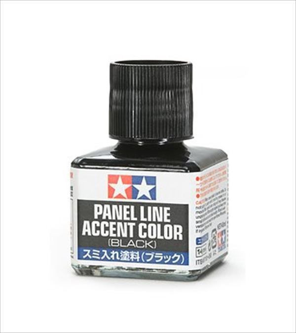 Tamiya Paint - Hobby Kits - Black Panel Line Accent 6@7.50 - 87131