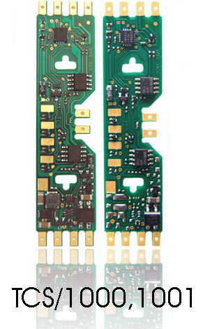 Train Control Systems - A4X Ho 4func 1.3amp Decoder - 1000