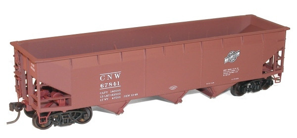 Accurail - Ho 70t Os Trip Hop C&Nw 3#Set - 8034