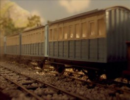 Bachmann - Ho T&F BLUE CARRIAGE - 77204