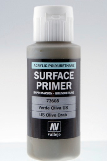 Vallejo Acrylic Paints - Us Olive Drab 60ml 6p - 73608