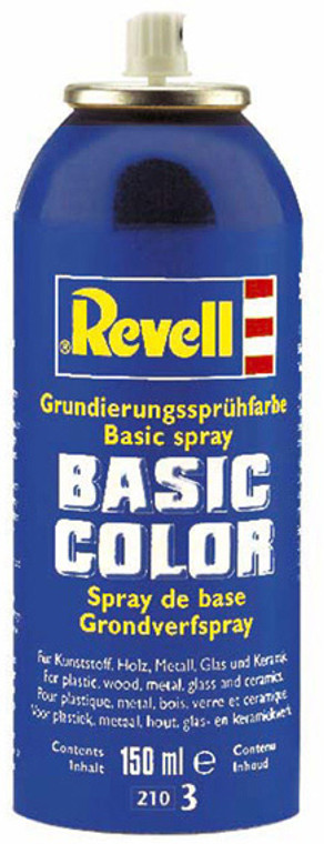 Revell Paint & Supplies - Basic Color Groundspray 150ml 6p - 39804 Revell Paint & Supplies - Basic Color Groundspray 150ml 6p - 39804