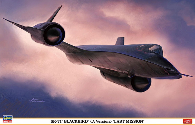 Hasegawa Models - SR-71A Blackbird Last Mission 1:72 - 2327