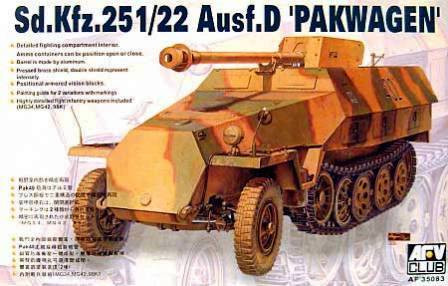 AFV Club - Sd.Kfz.251/22 Pakwagen 1:35 - AF35083
