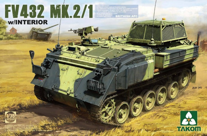 Takom Models - Brit Apc Fv432 Mk.2/1 1:35 - 2066