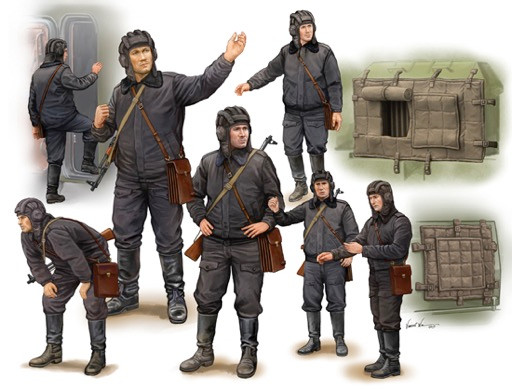 Trumpeter Models - Soviet Scud B Crew 1:35 - 434