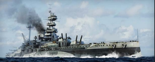 Trumpeter Models - Hms Malaya Brit Battleship:700 - 5799