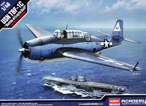 Academy Models - TBF-1C Battle of Leyte Gulf USN 1:48 - 12340