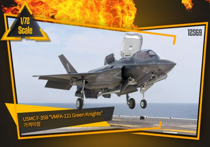 Academy Models - F-35B VMFA-121 Green Knights USMA 1:72 - 12569
