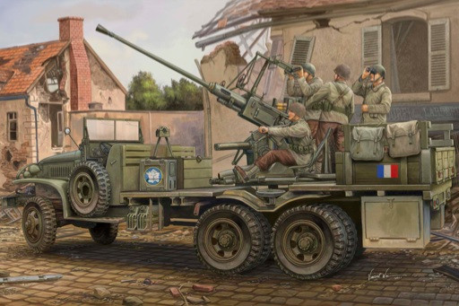 Hobby Boss Models - Gmc Bofors 40mm Gun 1:35 - 82459