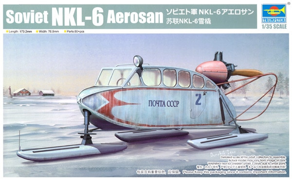 Trumpeter Models - Soviet NKL6 Atmored Aerosan 1:35 - 2355