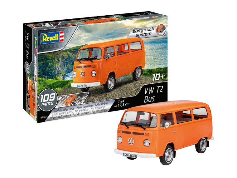 Revell Monogram Germany - VW T2 Micro Bus 1:24 - 7667