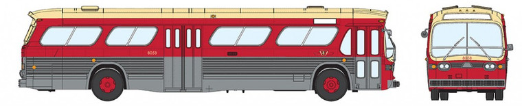 Rapido Trains - Ho 1:87 Std Bus Ttc 7798 - 701001