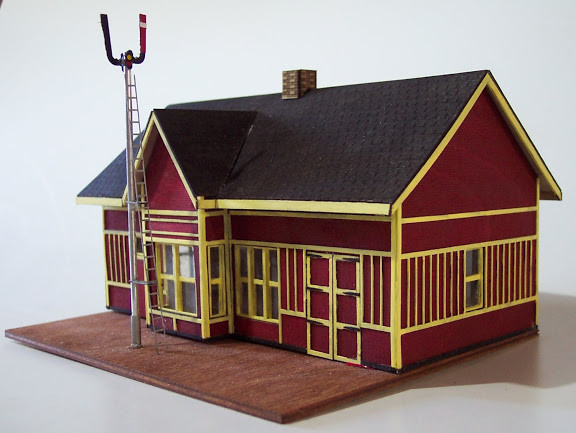 Osborn Model Kits - Ho Train Station - 1027