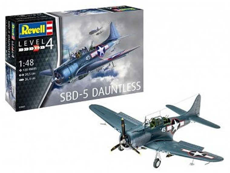 Revell Monogram Germany - SBD-5 Dauntless Divebomber 1:48 - 3869