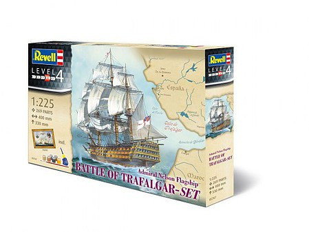 Revell Monogram Germany - HMS Victory Battle of Trafalgar 1:225 - 5767