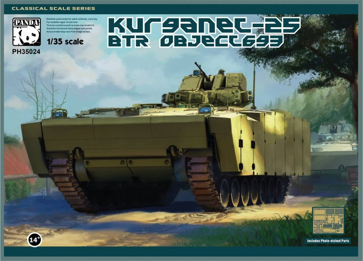 Panda Models - Kurganec 25 Btr Obj.693 1:35 - 35024