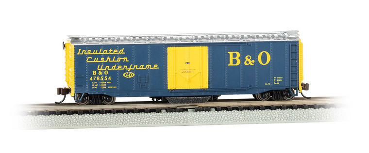 Bachmann - N 50'PD Tracking Cleaning Boxcar B&O - 16368