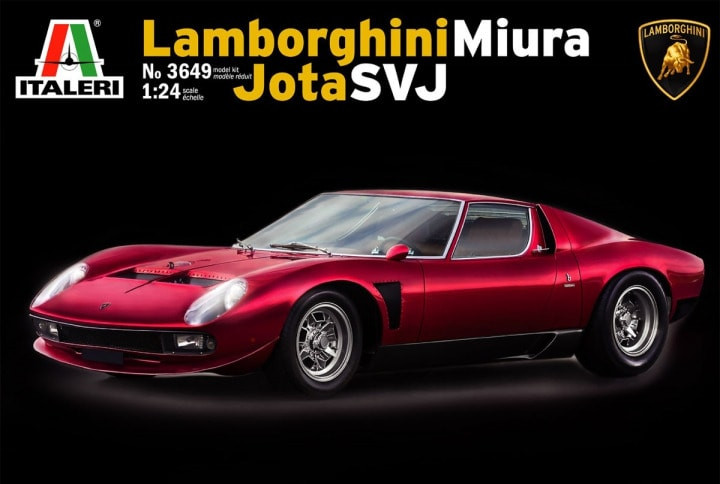 Italeri Model Kits - Lamborghini Miura JOTA 1:24 - 3649