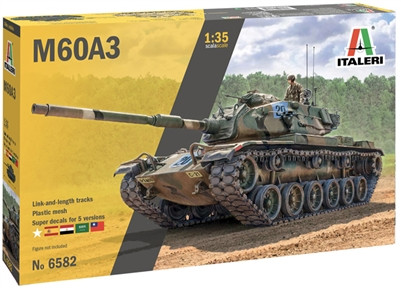 Italeri Model Kits - M60A-3 MBT 1:35 - 6582