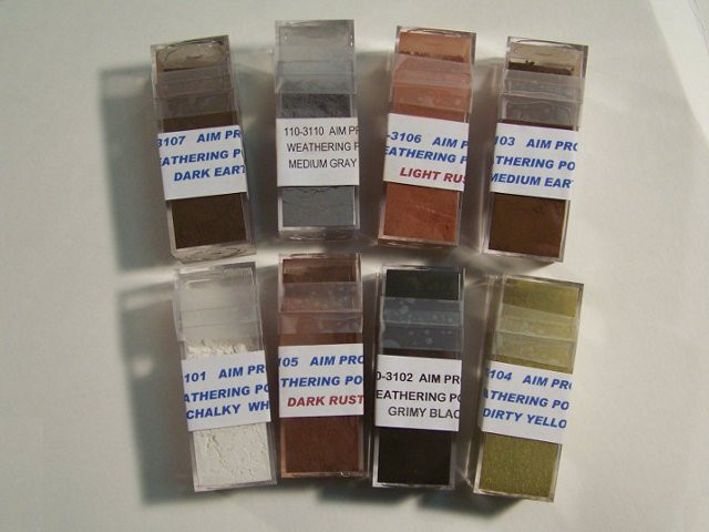 Monroe Models - Weathering Assortment 8 of 1oz - 3100
