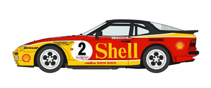 Hasegawa Models - Shell Porsche 944 Turbo Racing 1:24 - 20451