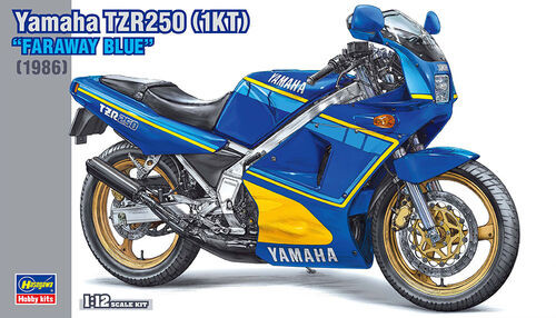Hasegawa Models - Yamaha TZR250 Faraway Blue 1:12 - 21737