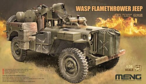 Meng Models - Wasp Flamethrower Jeep 1:35 - VS012