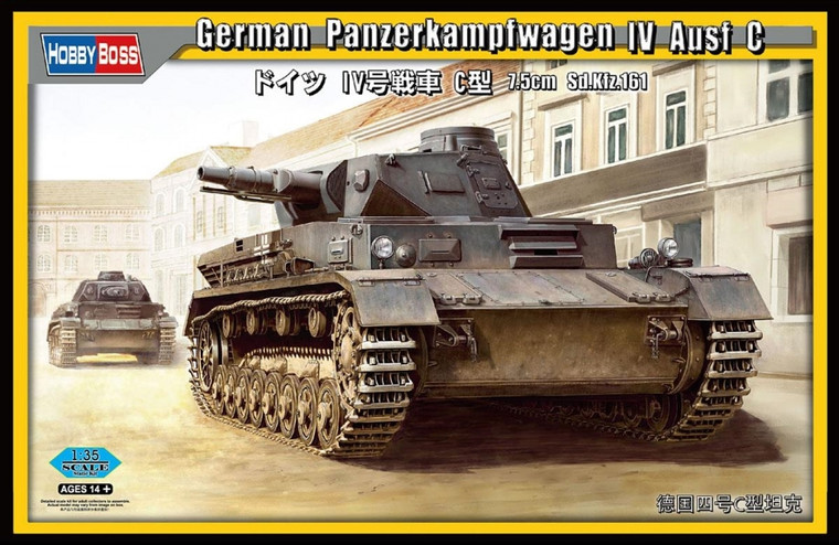 Hobby Boss Models - PanZerkampwagen Iv Ausf.C 1:35 - 80130
