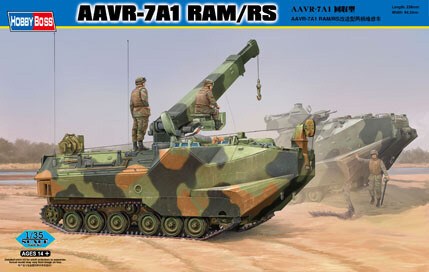 Hobby Boss Models - Aavr-7A1 W/ram/rs 1:35 - 82417