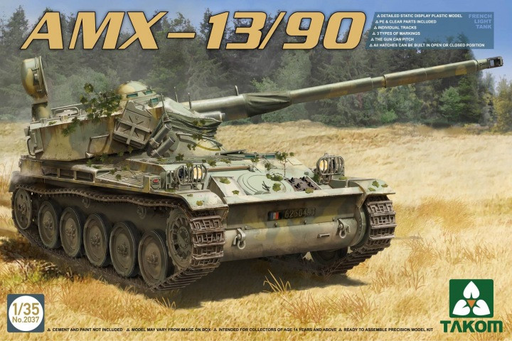 Takom Models - French Light Tank Amx-13 1:35 - 2037