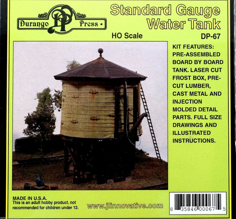 Durango Press - Ho Standard Guage Water Tank - 67