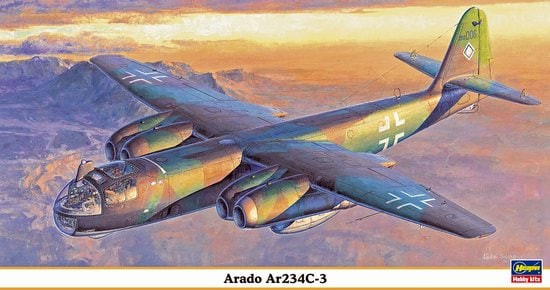 Hasegawa Models - Arado Ar234C-3 1:48 - 9845