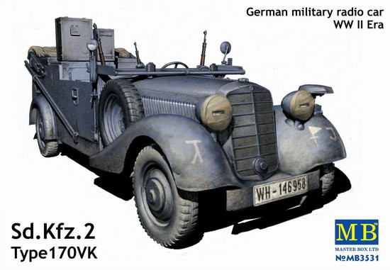 Master Box Limited - Sd.Kfz.2 Type 170Vk 1:35 - 3531C