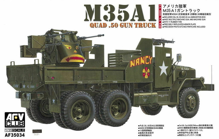 AFV Club - M-35A1 Vietnam Gun Truck 1:35 - AF35034