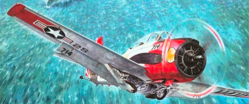 Roden Model Aircrafts - No.American T-28C Trojan 1:48 - 451