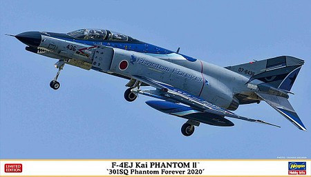 Hasegawa Models - F-4EJ Kai Phantom II 301sq LTD 1:72 - 2355