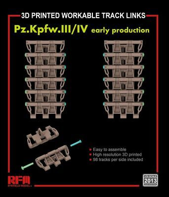 Ryefield Models - 3D Printed Workable Track Links Pz.Kpfw. - 2013