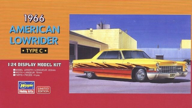 Hasegawa Models - 66 Cadillac Deville Low 1:24 - 20376