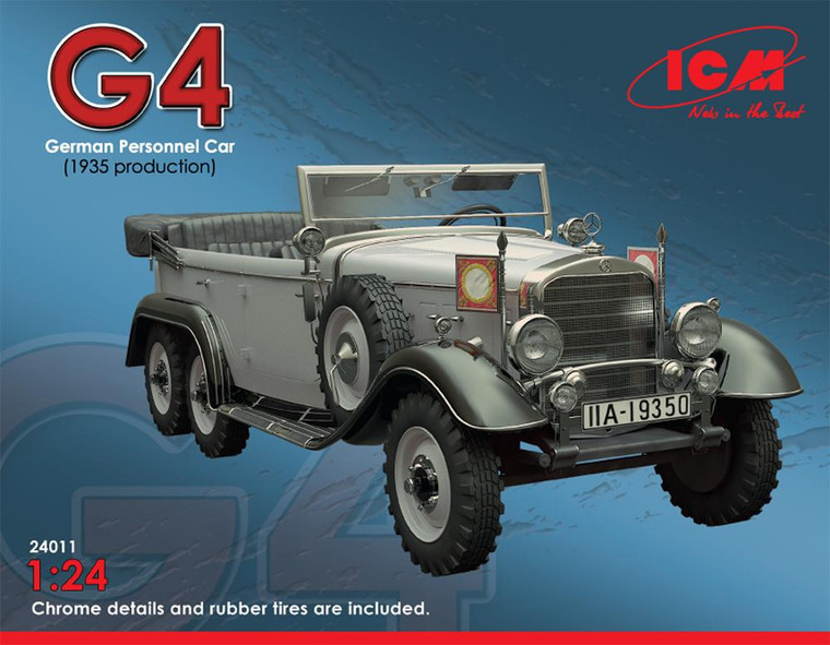 ICM Models - G4 1935 PERSONNEL CAR 1:24 - 24011