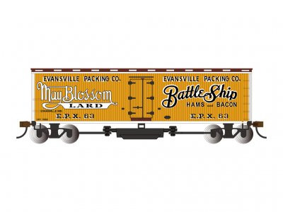 Bachmann - Ho Track Cleaning Reefer Evans - 16332