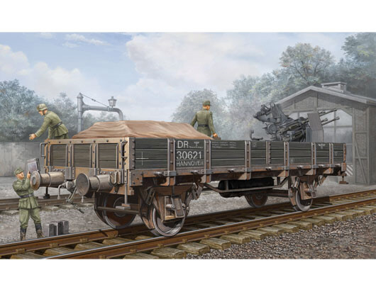 Trumpeter Models - German Army Railway Gondola:35 - 1518