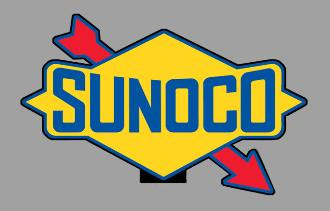 Miller Engineering - O Sunoco Rotating Sign - 55015