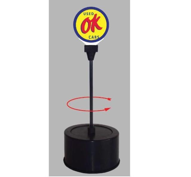 Miller Engineering - O Ok Used Cars Rotating Sign - 55090