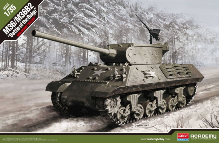 Academy Models - M36/M36B2 Battle of Bulge 1:35 - 13501